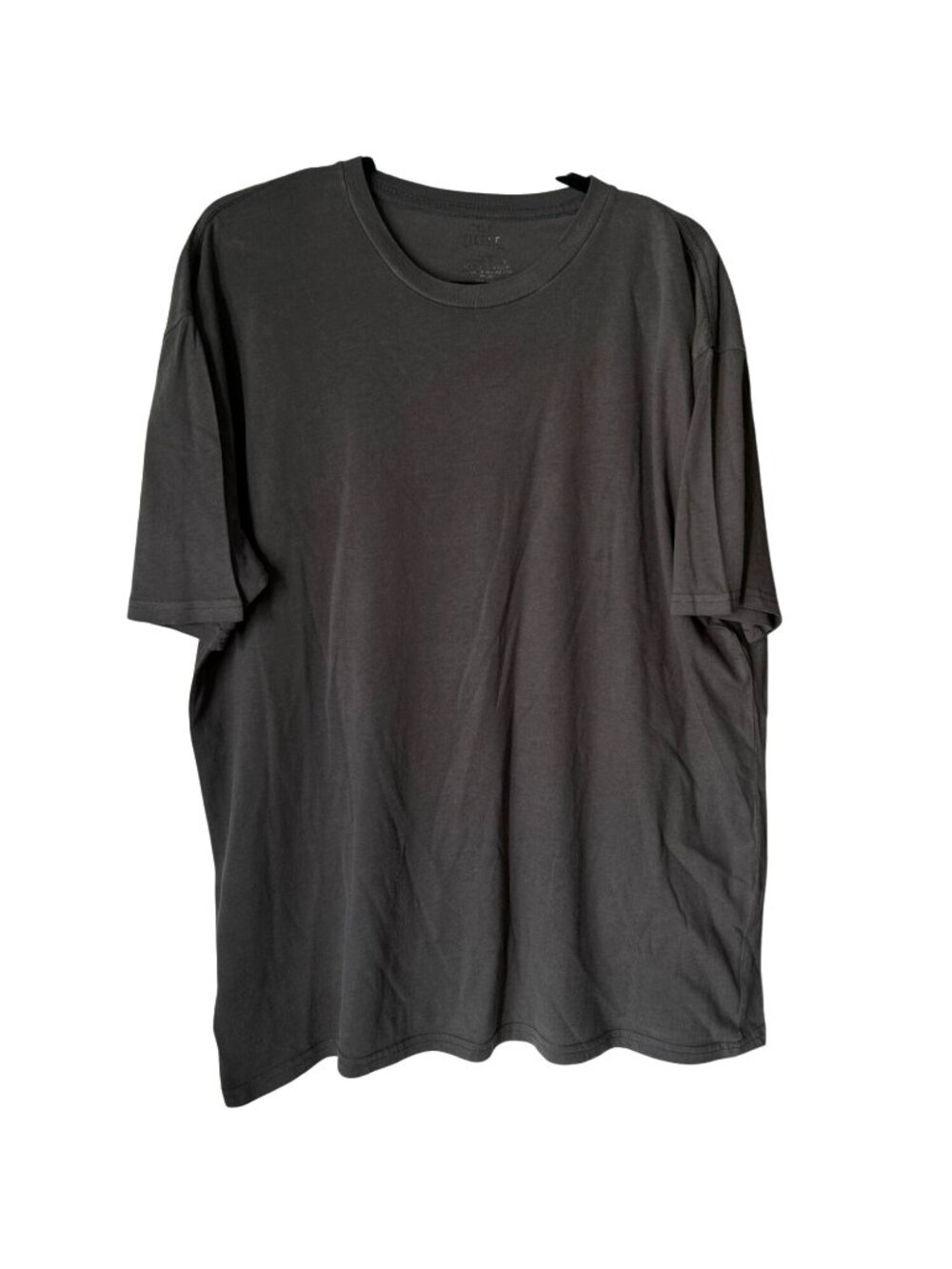 True Classic Large Crew Neck T-Shirt Charcoal Gray